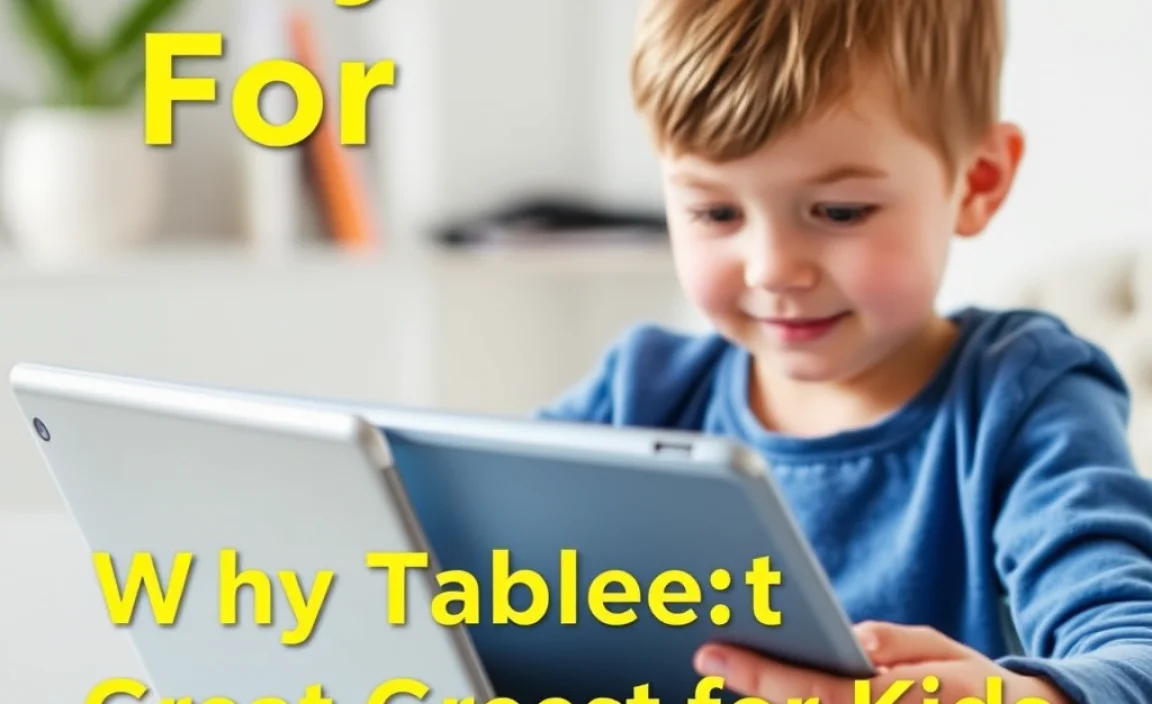 Why Tablets Are Great for Kids (When Chosen Wisely)